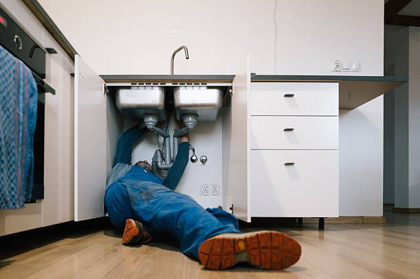 Professional Pipe Repair technician working in Brownsville, KY
